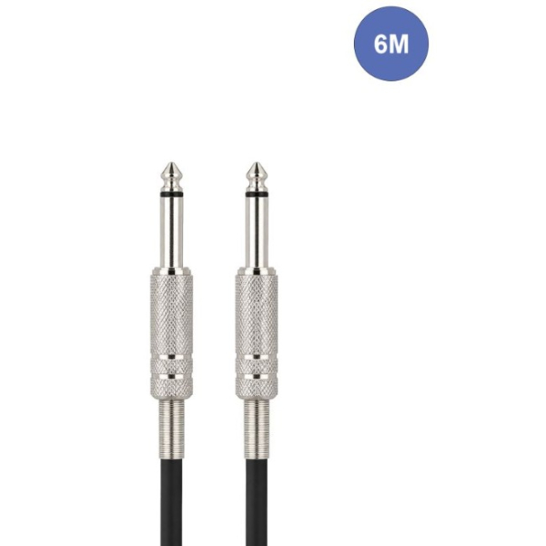 Câbles JACK 6,35 / JACK 6,35 - Power Acoustics - Accessoires - CAB 2003 (6m)