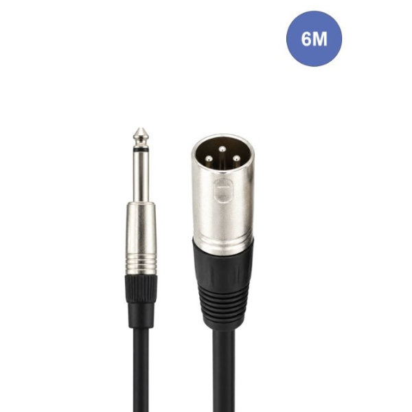 Câbles JACK 6,35 / XLR - Power Acoustics - Accessoires - CAB 2135 (6m)