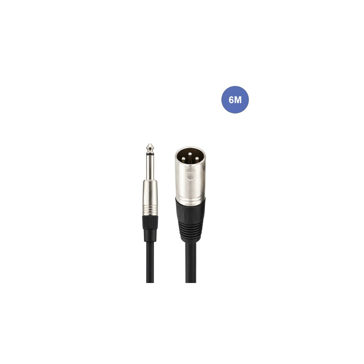 Câbles JACK 6,35 / XLR - Power Acoustics - Accessoires - CAB 2135 (6m)