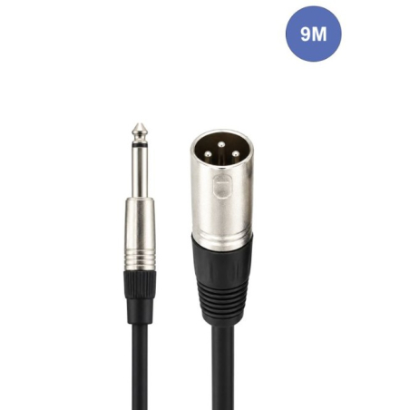 Câbles JACK 6,35 / XLR - Power Acoustics - Accessoires - CAB 2136 (9m)