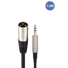 Câbles JACK 3,5 / XLR - Power Acoustics - Accessoires - CAB 2160 (1,5m)