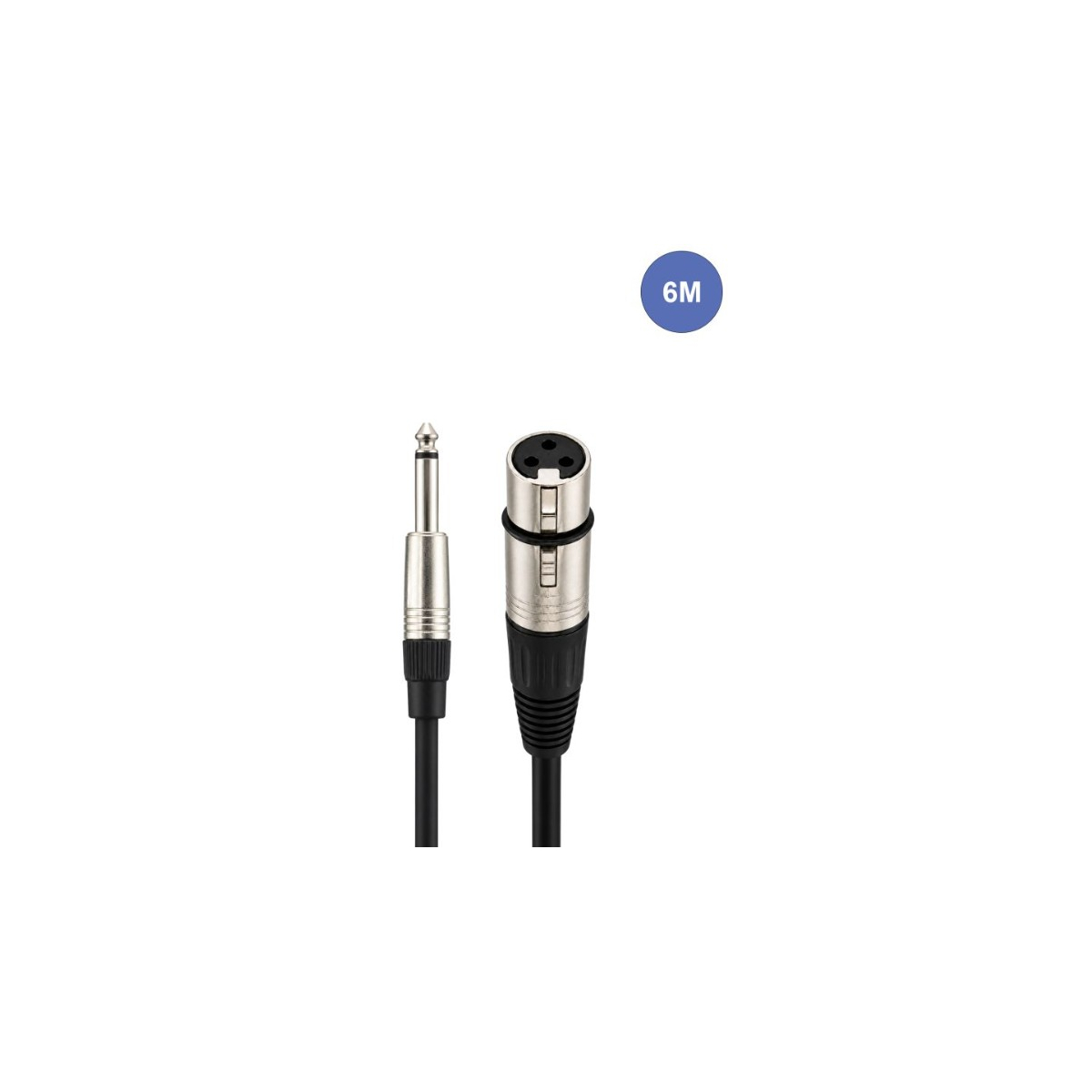 Câbles JACK 6,35 / XLR - Power Acoustics - Accessoires - CAB 2025 (6m)
