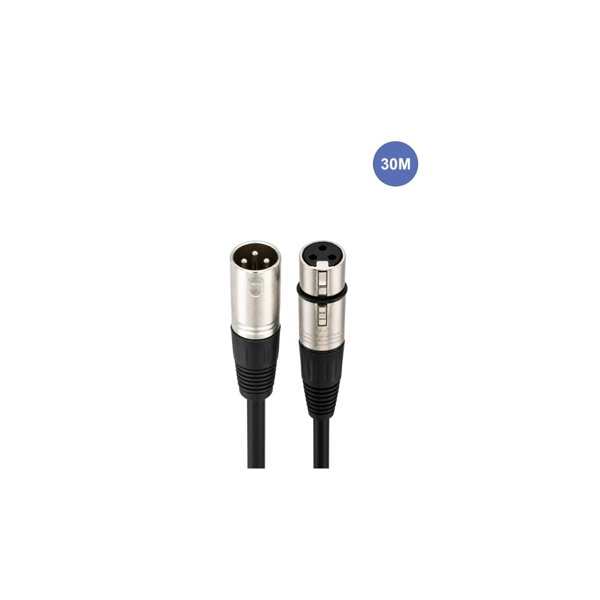 Câbles XLR / XLR - Power Acoustics - Accessoires - CAB 2165 (30m)