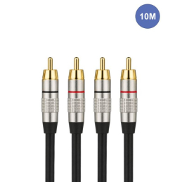 Câbles RCA / RCA - Power Acoustics - Accessoires - CAB 2122 (10m)