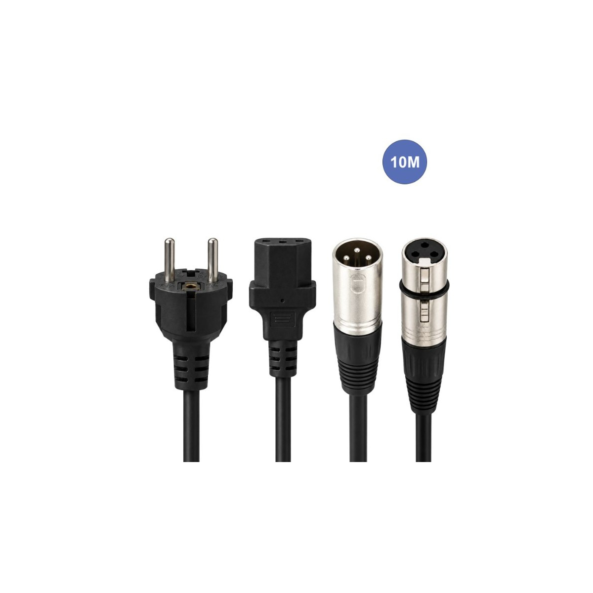 Câbles hybrides alimentation et audio - Power Acoustics - Accessoires - CAB 2095 (10m)
