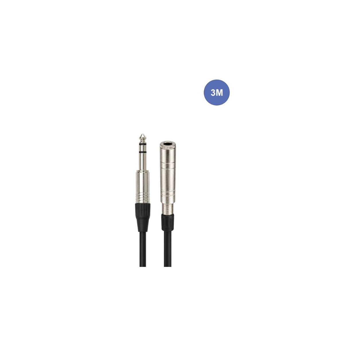 Câbles JACK 6,35 / JACK 6,35 - Power Acoustics - Accessoires - CAB 2056 (3m)