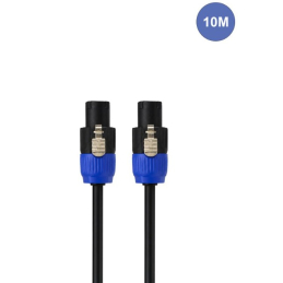 Câbles hauts parleurs SPEAKON - Power Acoustics - Accessoires - CAB 2040 (2x1,5 mm - 10m)