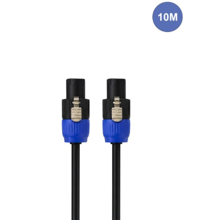 Câbles hauts parleurs SPEAKON - Power Acoustics - Accessoires - CAB 2040 (2x1,5 mm - 10m)