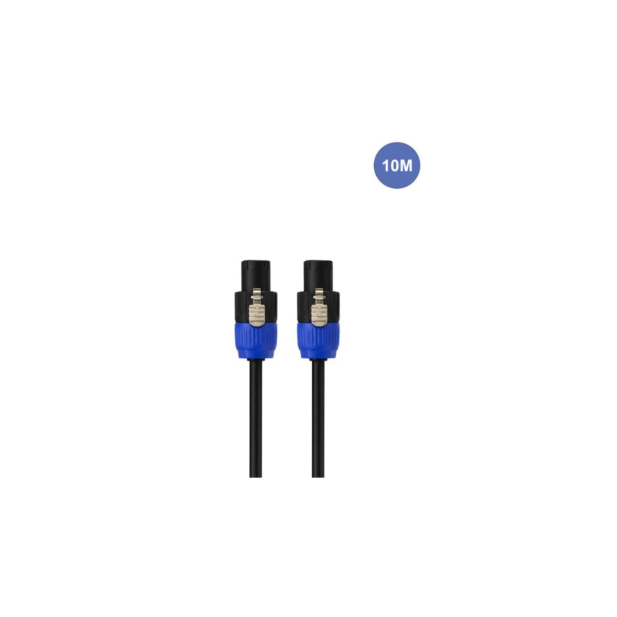 Câbles hauts parleurs SPEAKON - Power Acoustics - Accessoires - CAB 2040 (2x1,5 mm - 10m)