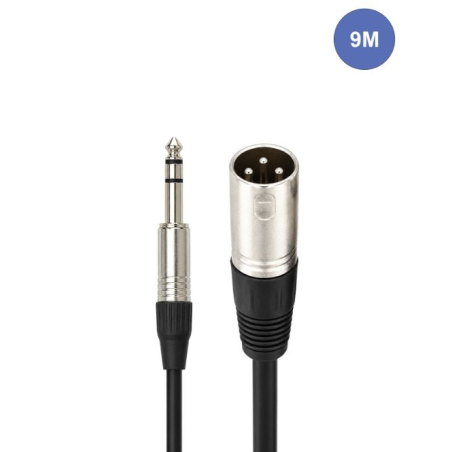Câbles JACK 6,35 / XLR - Power Acoustics - Accessoires - CAB 2030 (9m)