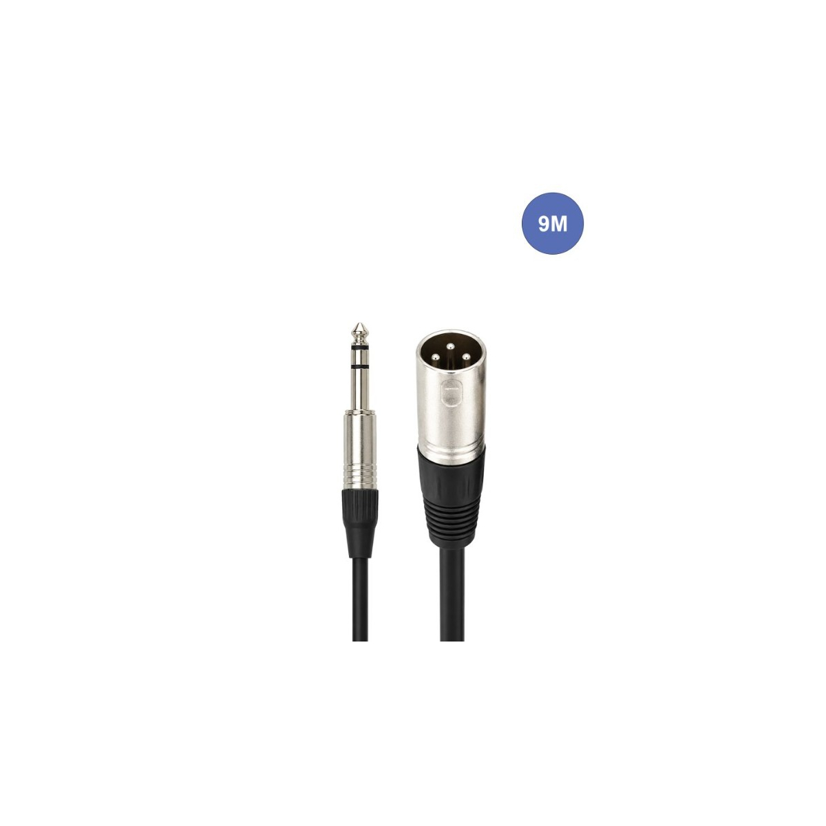 Câbles JACK 6,35 / XLR - Power Acoustics - Accessoires - CAB 2030 (9m)