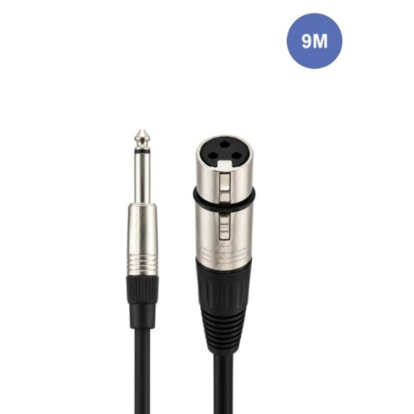 Câbles JACK 6,35 / XLR - Power Acoustics - Accessoires - CAB 2026 (9m)