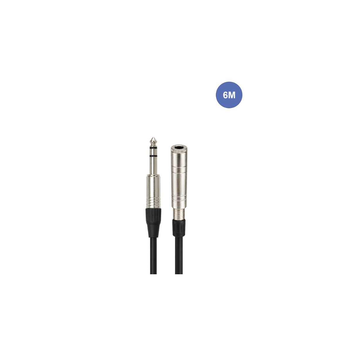 Câbles JACK 6,35 / JACK 6,35 - Power Acoustics - Accessoires - CAB 2057 (6m)