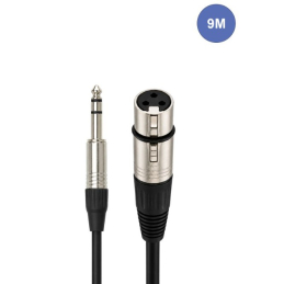 Câbles JACK 6,35 / XLR - Power Acoustics - Accessoires - CAB 2034 (9m)