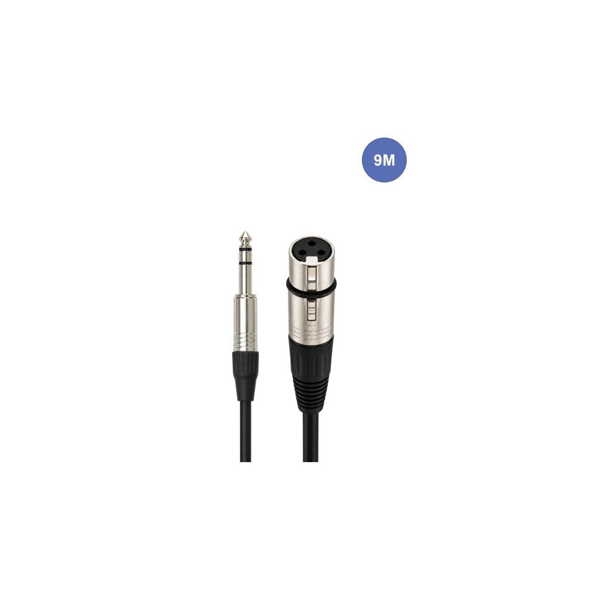 Câbles JACK 6,35 / XLR - Power Acoustics - Accessoires - CAB 2034 (9m)