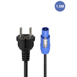 Câbles alimentation powercon - Power Acoustics - Accessoires - CAB 2205 (1,5m)