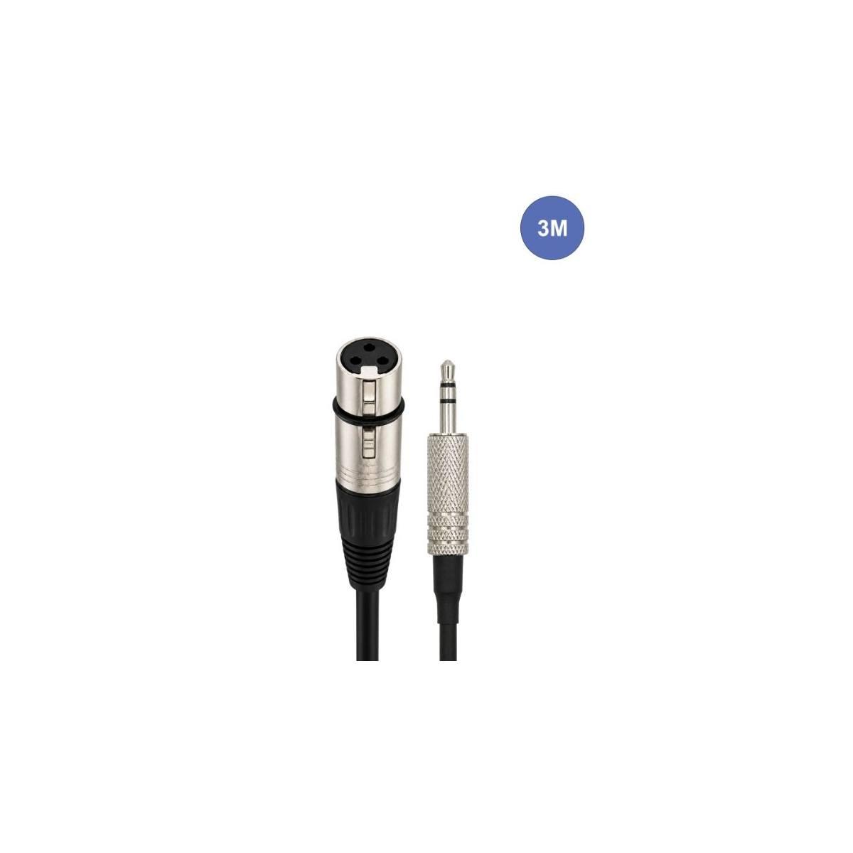 Câbles JACK 3,5 / XLR - Power Acoustics - Accessoires - CAB 2061 (3m)