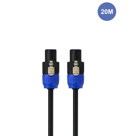Câbles hauts parleurs SPEAKON - Power Acoustics - Accessoires - CAB 2041 (2x1,5mm - 20m)