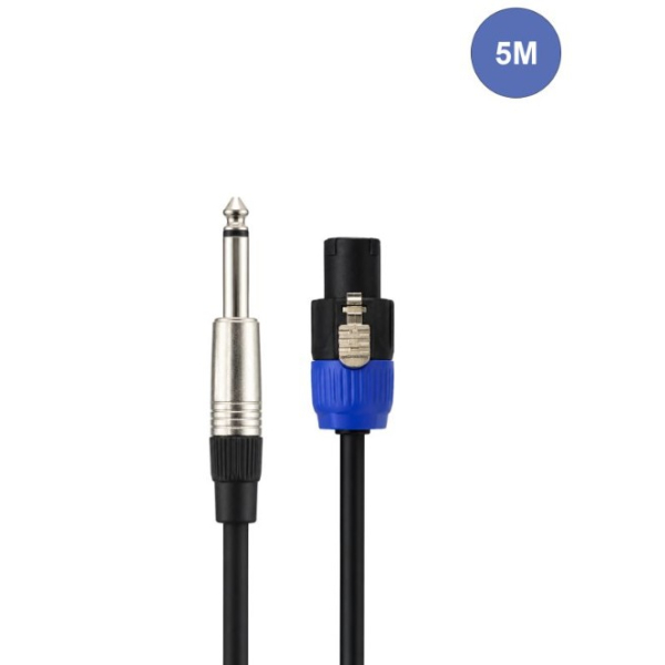 Câbles hauts parleurs JACK / SPEAKON - Power Acoustics - Accessoires - CAB 2045 (5m)