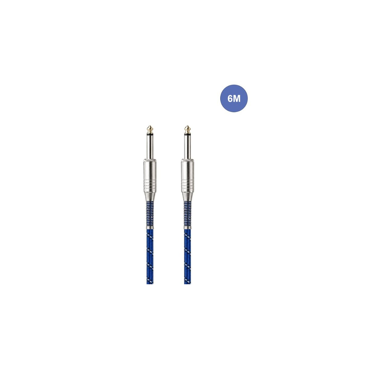 Câbles JACK / JACK instruments - Power Acoustics - Accessoires - CAB 2208 (6m)