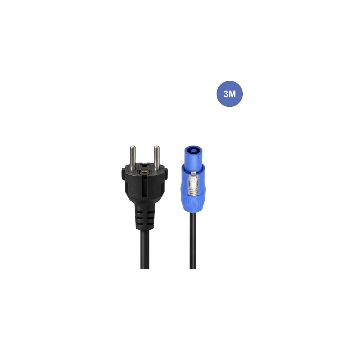 Câbles alimentation powercon - Power Acoustics - Accessoires - CAB 2206 (3m)