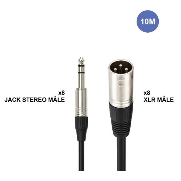 Multipaires - Power Acoustics - Accessoires - CAB 2226 (10m)