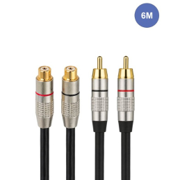Câbles RCA / RCA - Power Acoustics - Accessoires - CAB 2120 (6m)