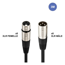 	Multipaires - Power Acoustics - Accessoires - CAB 2158 (3m)