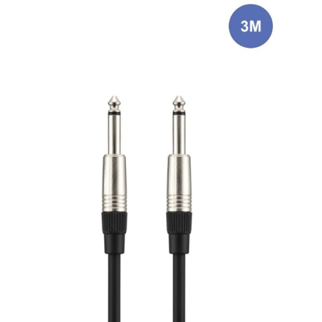 Câbles JACK 6,35 / JACK 6,35 - Power Acoustics - Accessoires - CAB 2006 (3m)