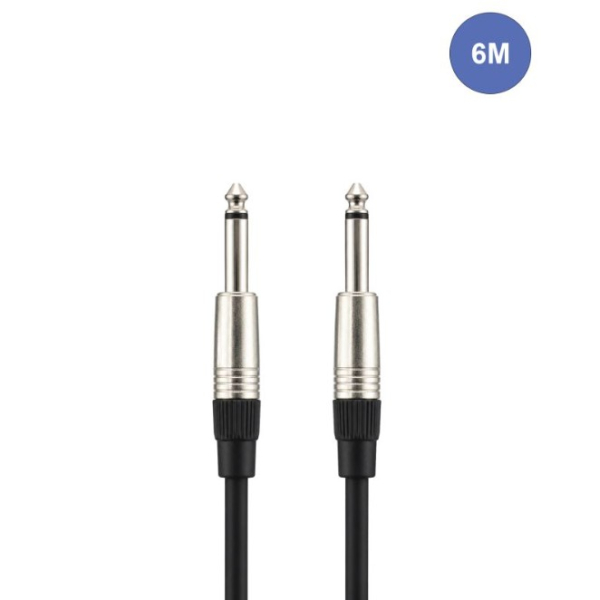 Câbles JACK 6,35 / JACK 6,35 - Power Acoustics - Accessoires - CAB 2007 (6m)
