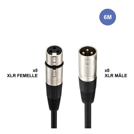 Multipaires - Power Acoustics - Accessoires - CAB 2159 (6m)