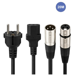 Câbles alimentation shucko cee - Power Acoustics - Accessoires - CAB 2248 (20m)