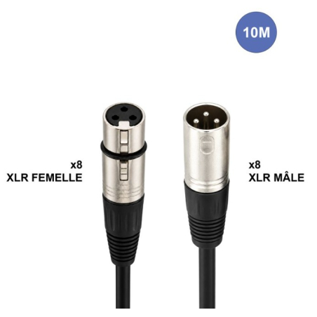 Multipaires - Power Acoustics - Accessoires - CAB 2222 (10m)