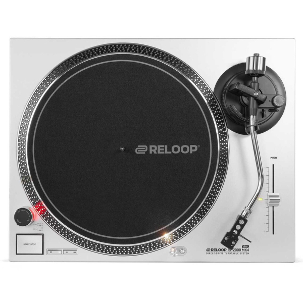 Platines vinyles DJ entrainement direct - Reloop - RP 2000 MK4 SILVER