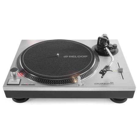Platines vinyles DJ entrainement direct - Reloop - RP 2000 MK4 SILVER