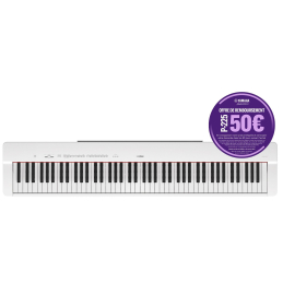 Pianos numériques portables - Yamaha - P-225 (Blanc)