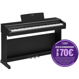 Pianos numériques meubles - Yamaha - YDP-146 B Arius (Noir)