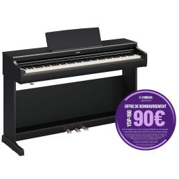 Pianos numériques meubles - Yamaha - YDP-166 B Arius (Noir)