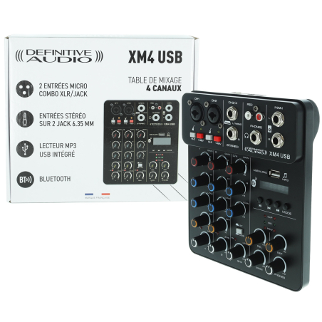 Consoles analogiques - Definitive Audio - XM4 USB