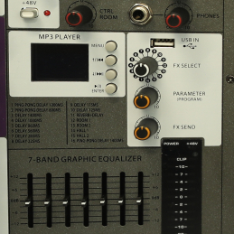 	Consoles analogiques - Definitive Audio - TMX8 FX USB
