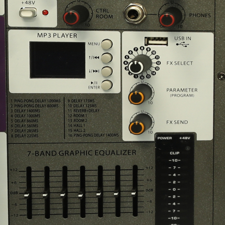 Consoles analogiques - Definitive Audio - TMX8 FX USB
