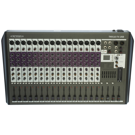 Consoles analogiques - Definitive Audio - TMX16 FX USB