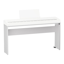 	Supports pianos et synthés - Roland - KSF-40-WH (BLANC)