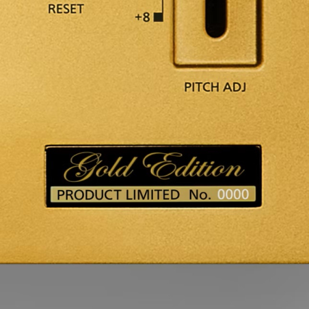 Platines vinyles DJ entrainement direct - Technics - SL-1200M7G GOLD