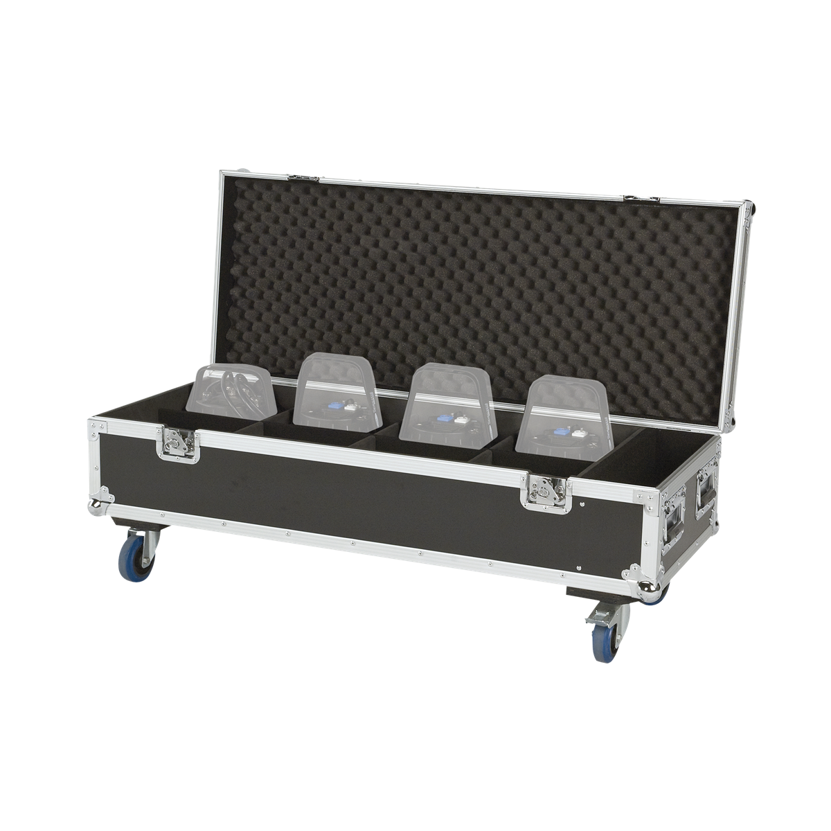 Flight cases éclairage - Showtec - Case pour 8x Spectral M800