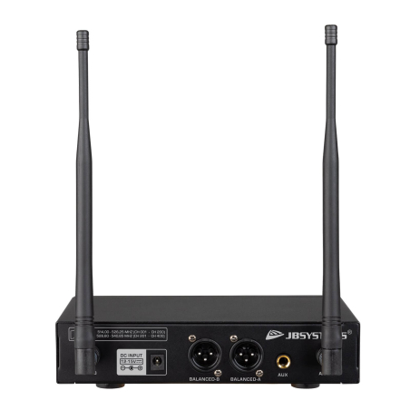 Micros chant sans fil - JB Systems - PACK-HF-PRO-TWIN/MIC