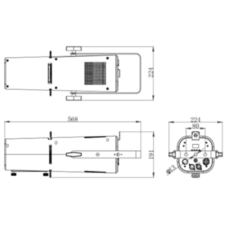 Projecteurs découpes - BriteQ - BT-PROFILE 6C10