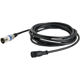 	Câbles DMX éclairage XLR 3 points - Showtec - Câble d'entrée DMX pour...