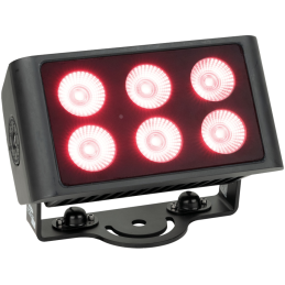 	Projecteurs PAR LED extérieur - Showtec - Cameleon Flood 6 Q6 Tour