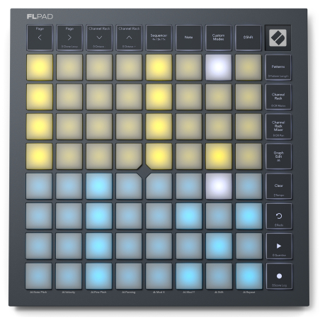 Controleurs midi USB - Novation - FLpad